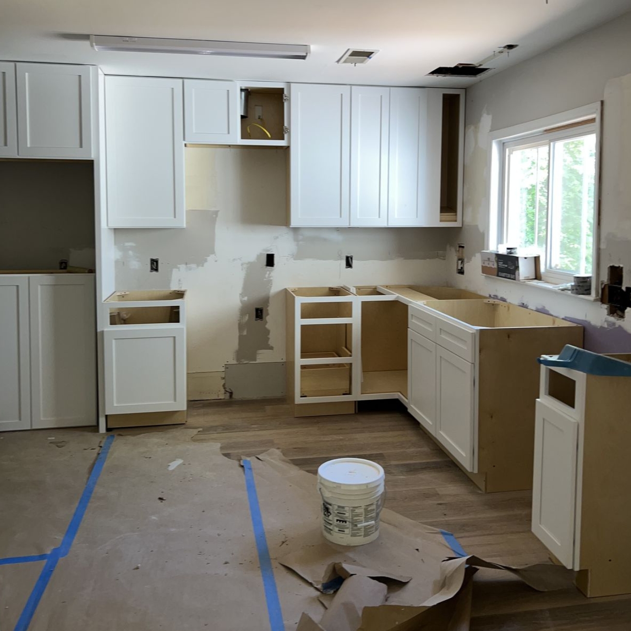 Modular kitchen after